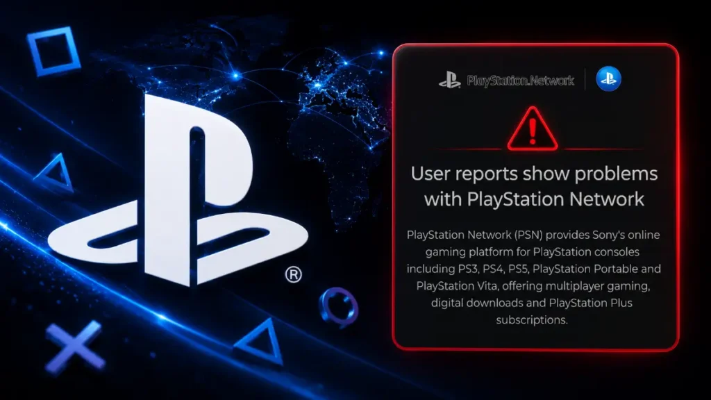 PSN Outage Today