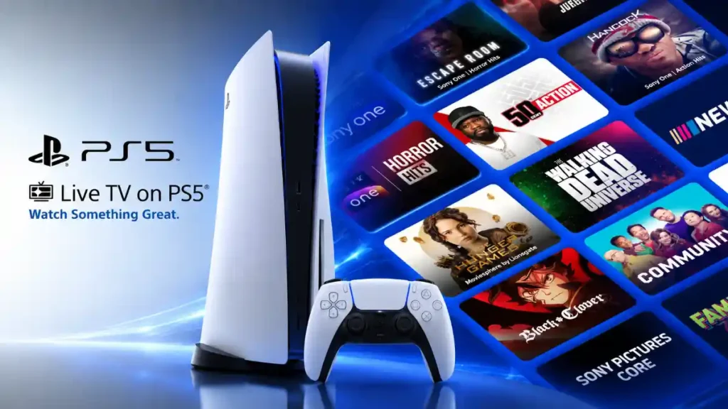 PS5 Gets Free Live TV With 100+ Channels 