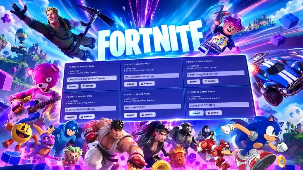 Every New Fortnite Lobby Hack Code