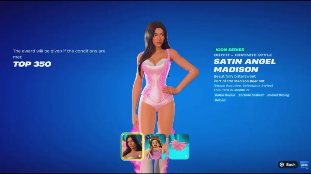  Fortnite Madison Beer Duos Cup scoring system