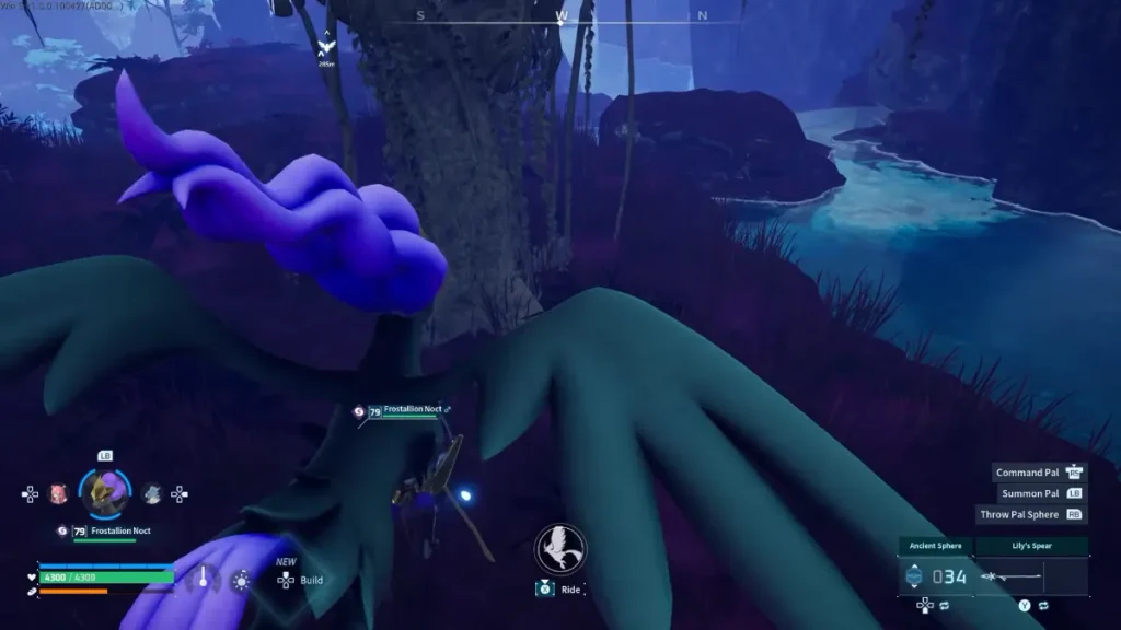 World Tree location for Mythical Wood in Palworld