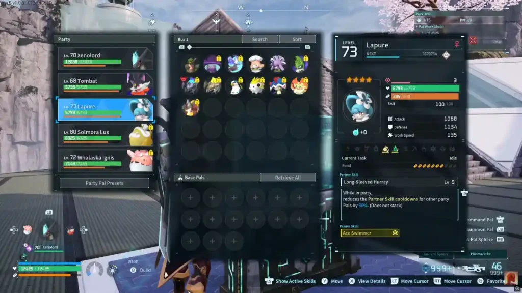 Best Pal team for Palworld Legendary Schematics chest farming