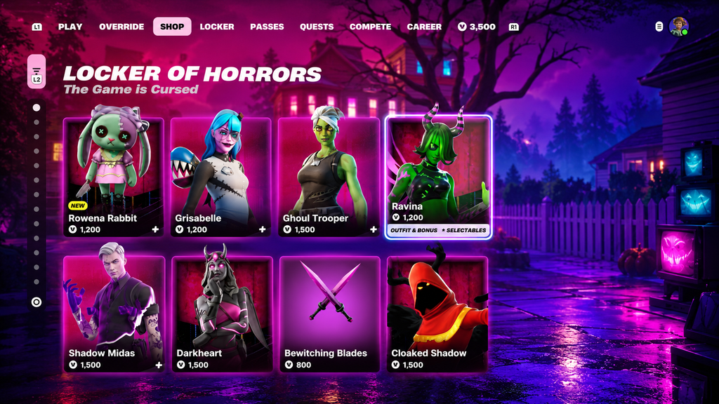  Jack-A-Nape Fortnite skin earned from Fortnitemares Nitemare quests