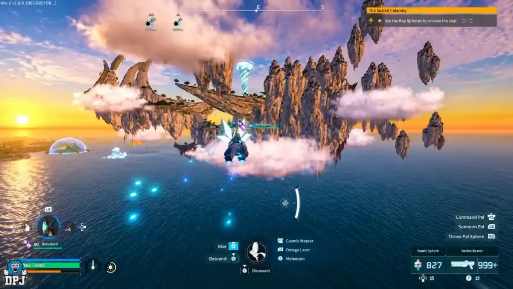 Zenara and Astralym final boss arena in Palworld 1.0