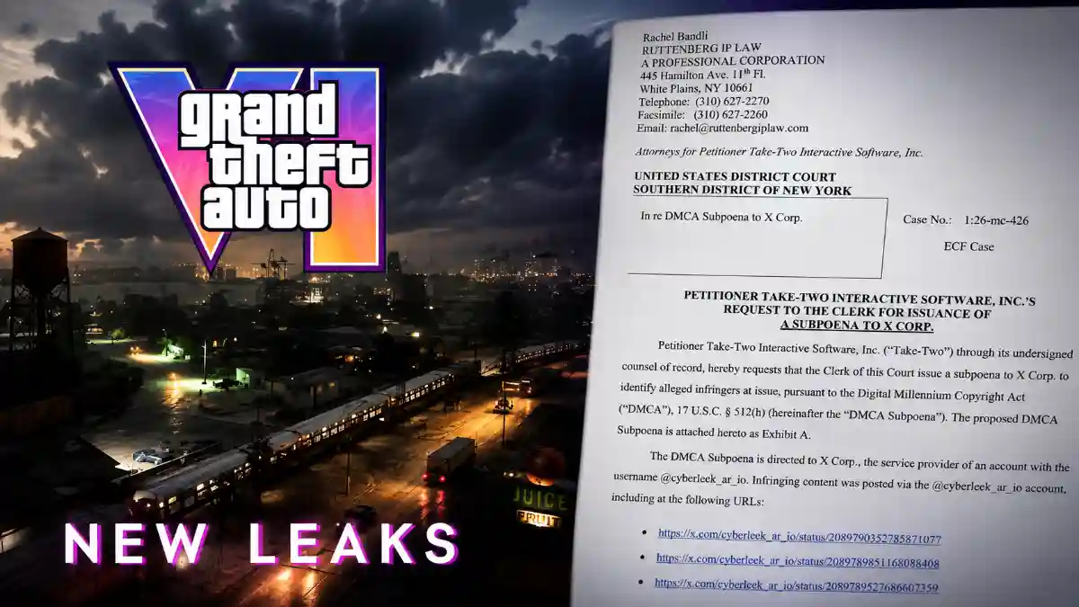 Take-Two Subpoenas Microsoft and Discord Over GTA 6 “Cyberleek” Leaks
