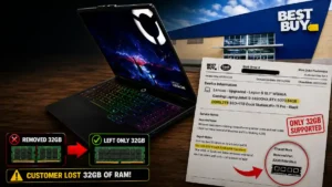 Best Buy Removed RAM From Lenovo Legion 5 During Warranty Repair Best Buy Removed RAM From Lenovo