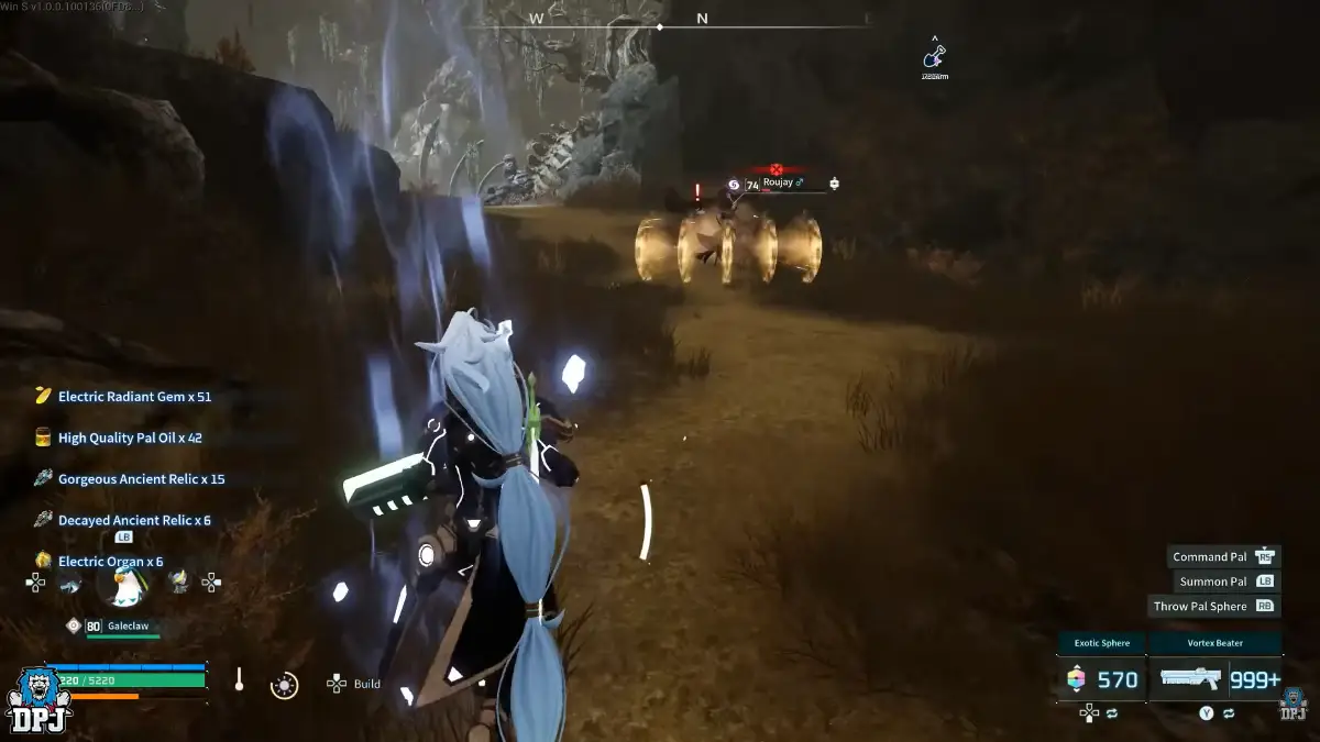 Ancient Relic Recycler machine in a powered Palworld base