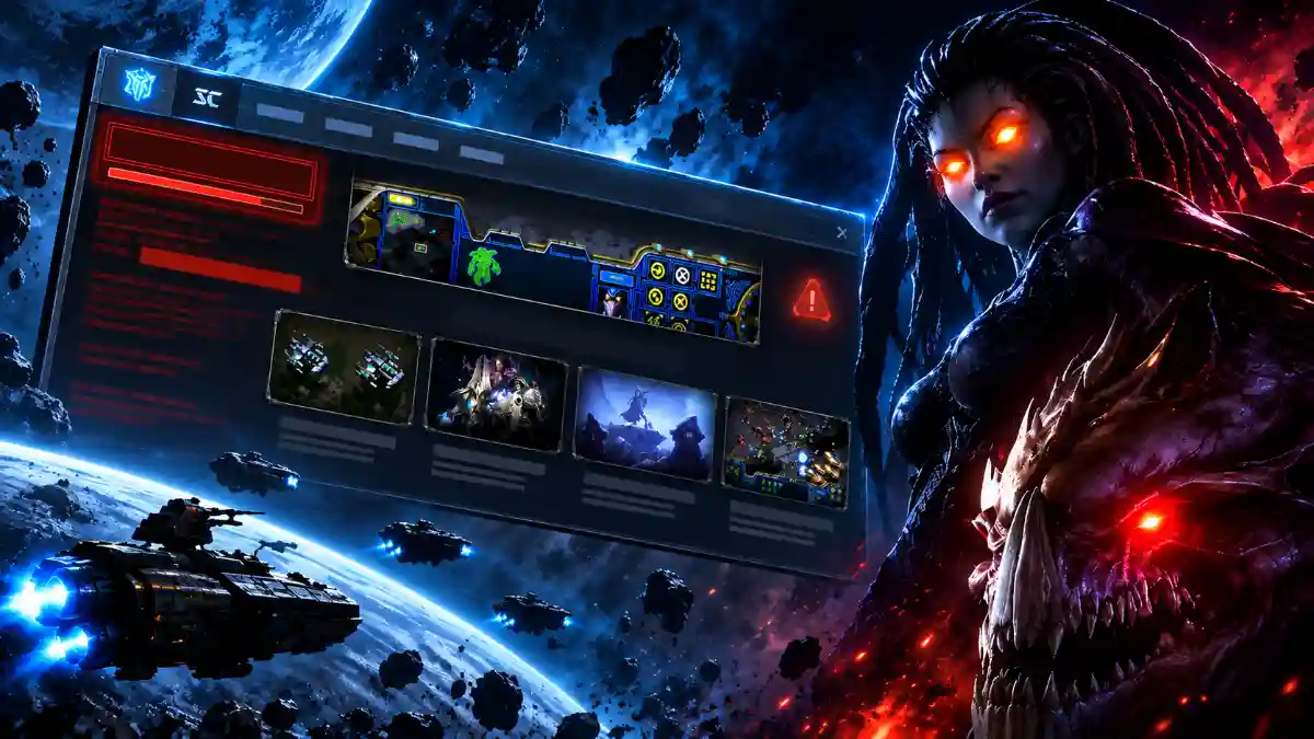 StarCraft Website Glitches Hide Secret