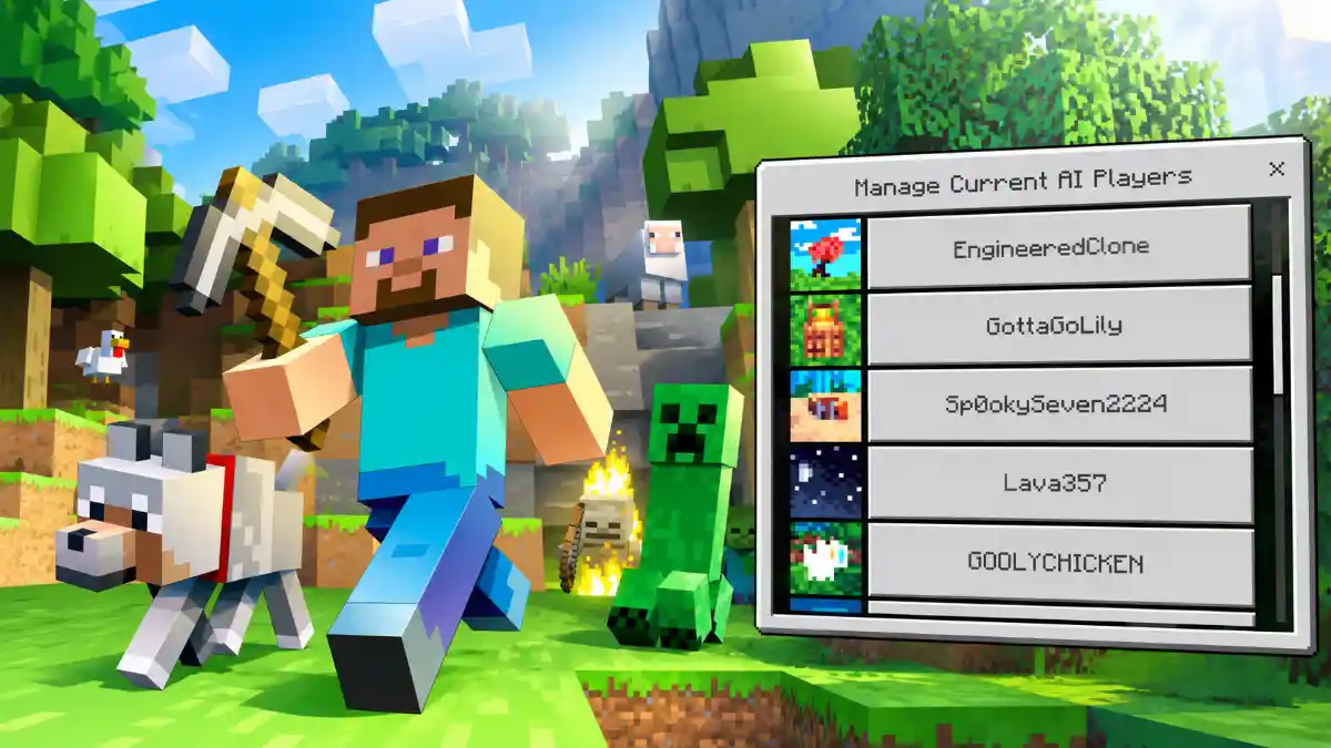 Minecraft AI Players